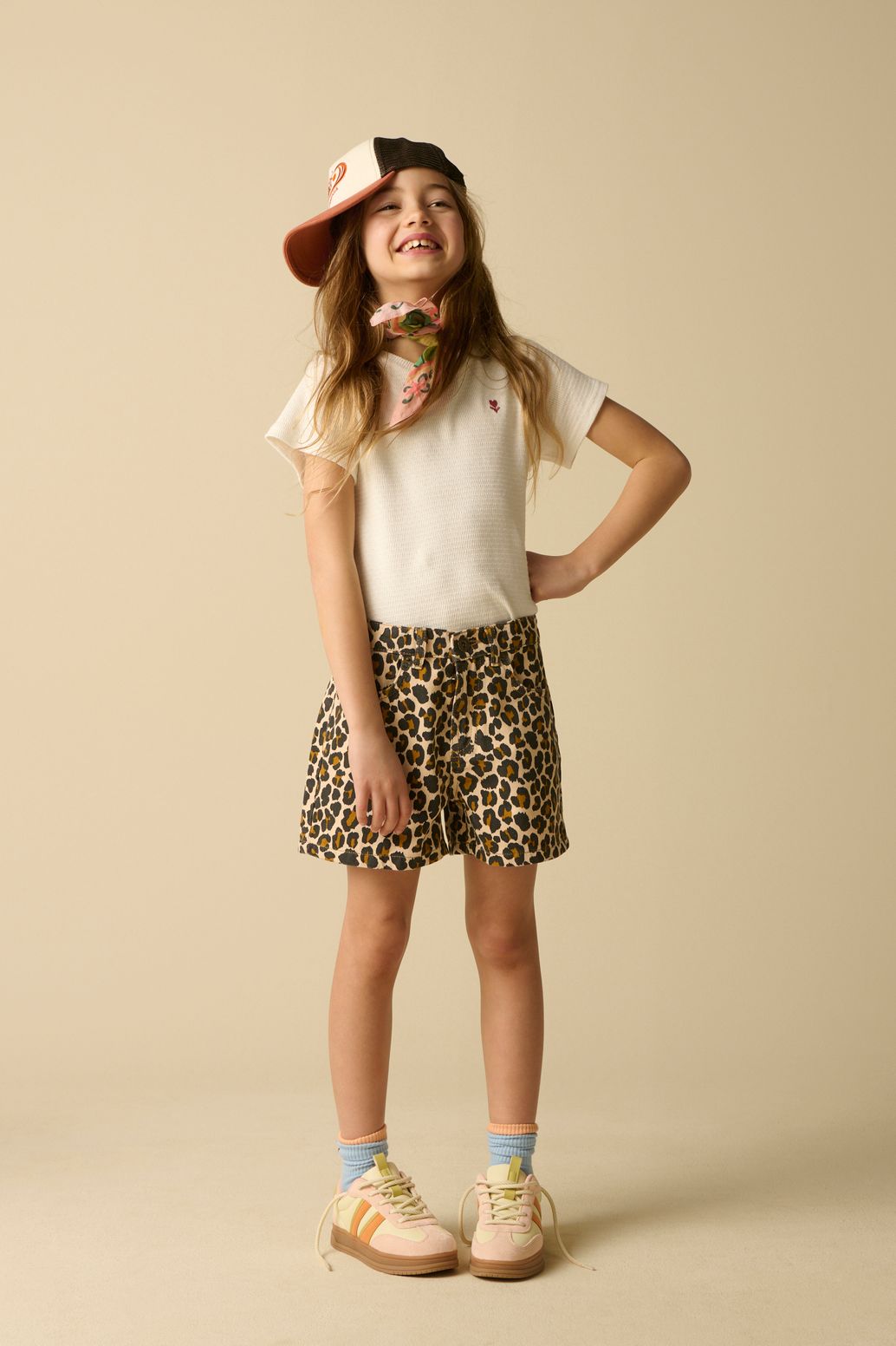 Wit t-shirt met embroidery