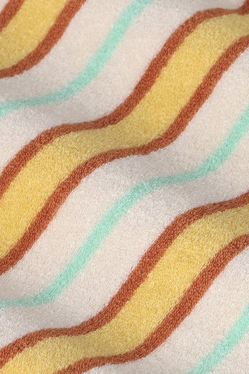 Gestreiftes T-Shirt - gelb