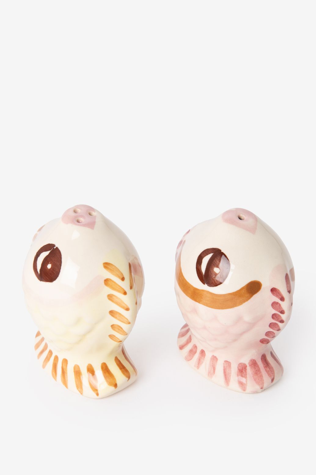 Peper en zout stel vissen