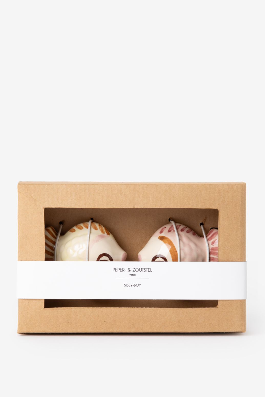 Peper en zout stel vissen