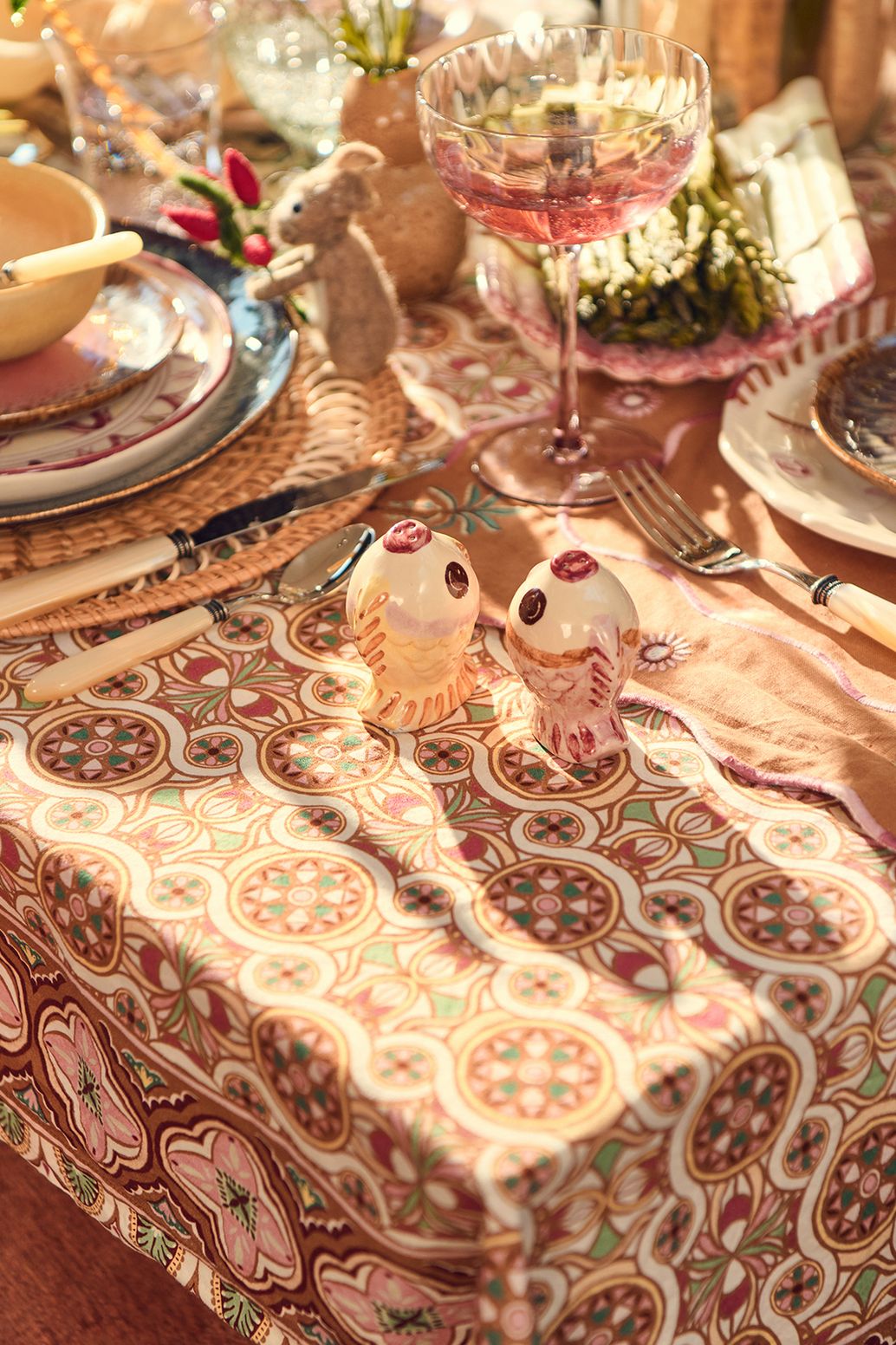 Peper en zout stel vissen