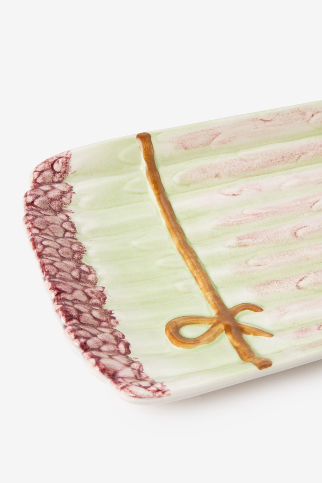 Präsentierteller Spargel - mehrfarbig