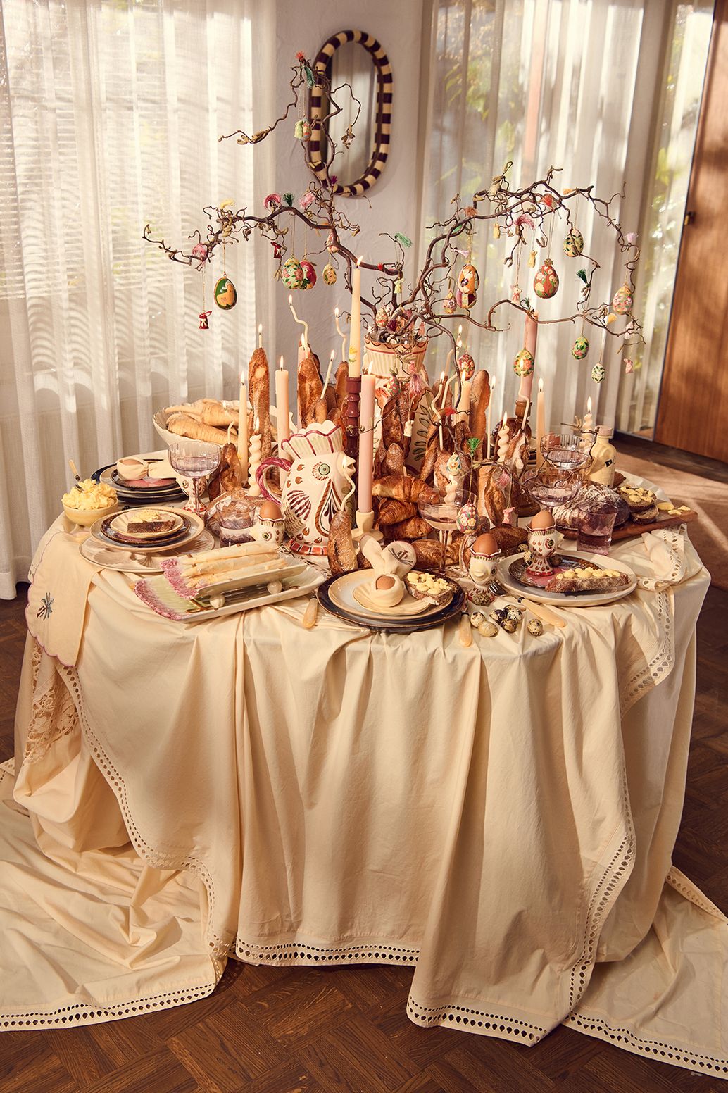 Plat asperges - multicolore