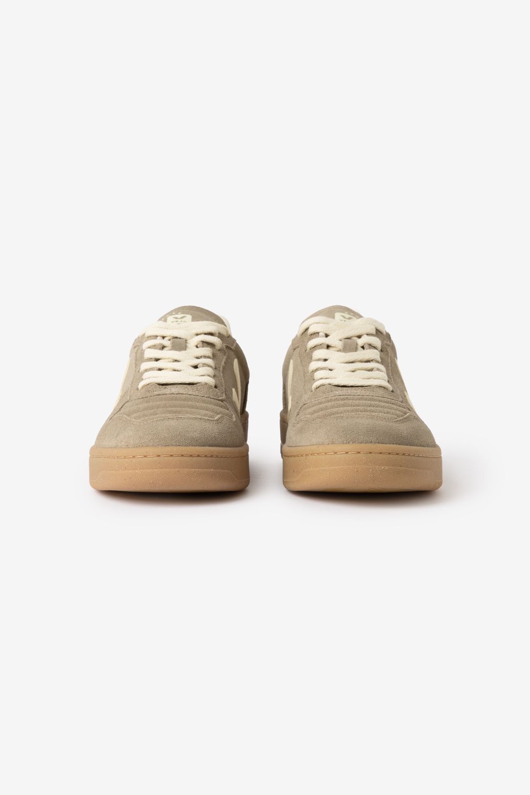 Veja beige suède sneakers