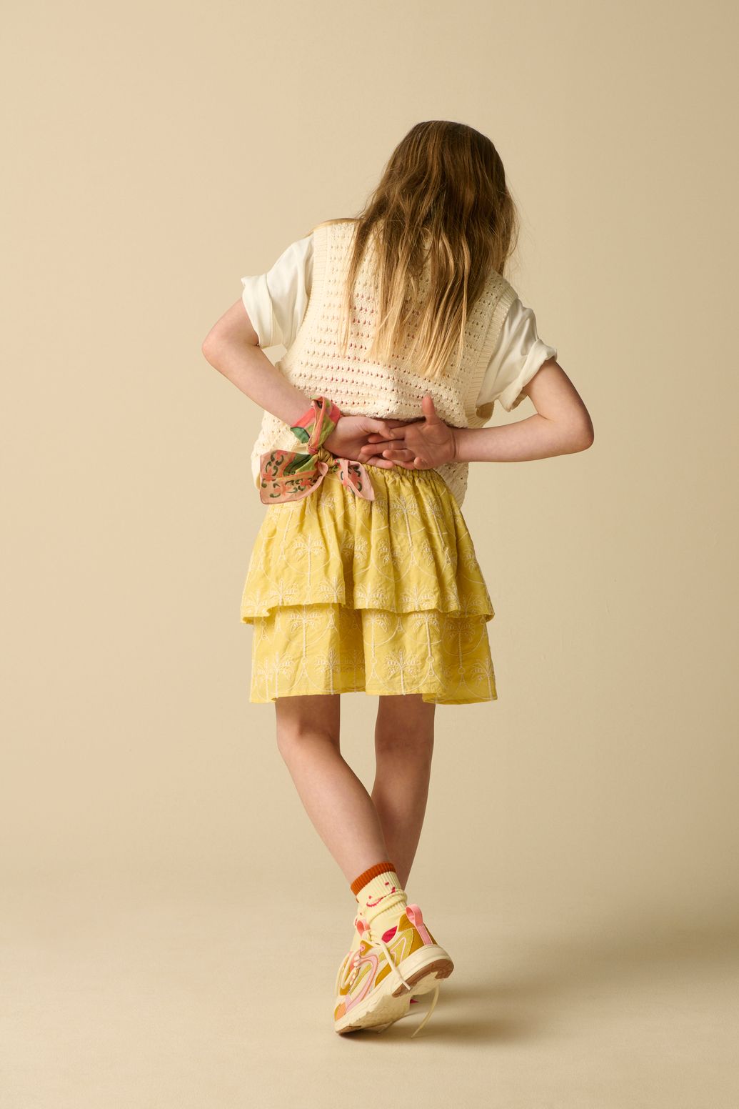 Spencer ajouré - blanc