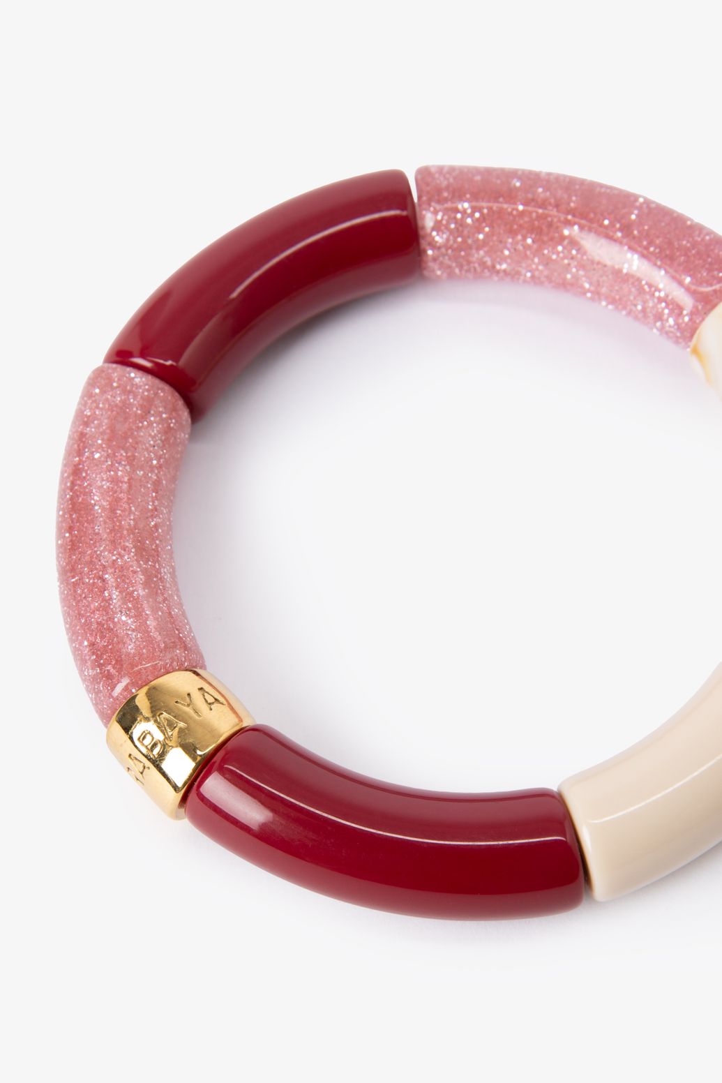 Parabaya Resin-Armband - rosa