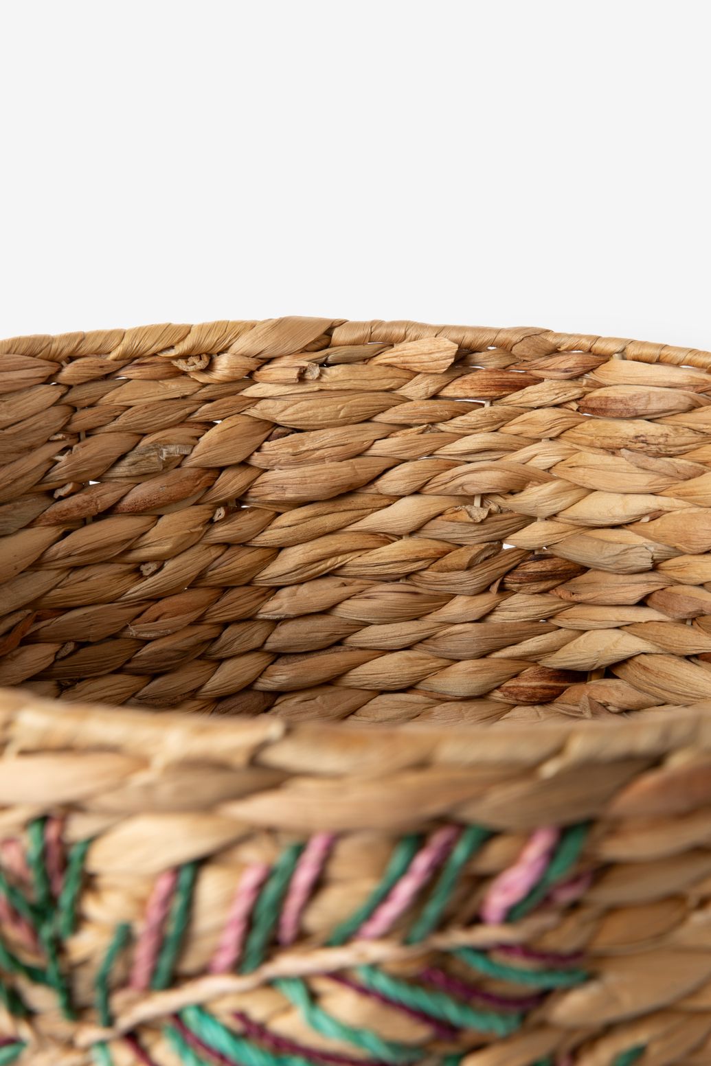 Panier medium avec palmier - multicolore