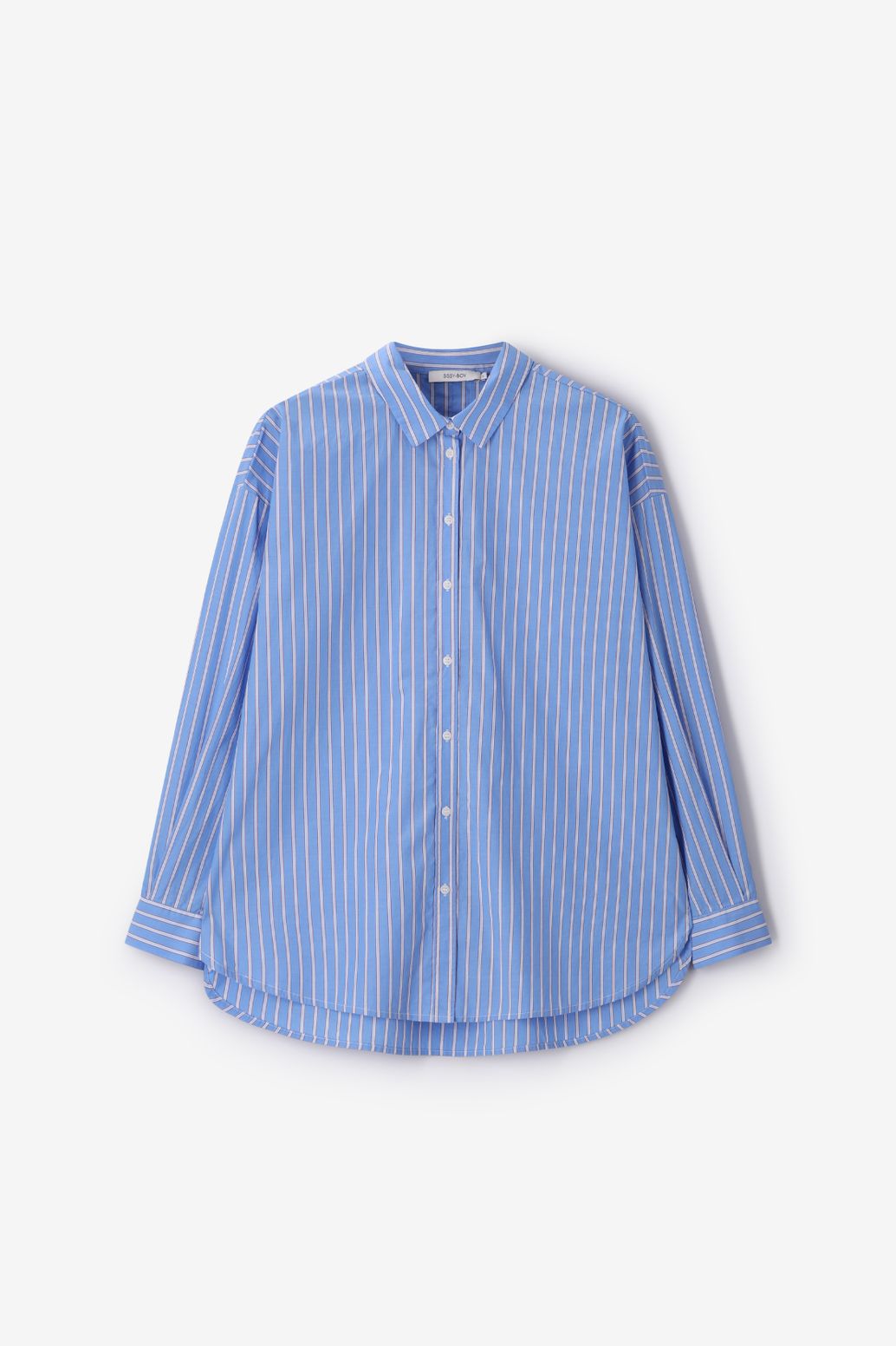 Chemise rayée - bleu