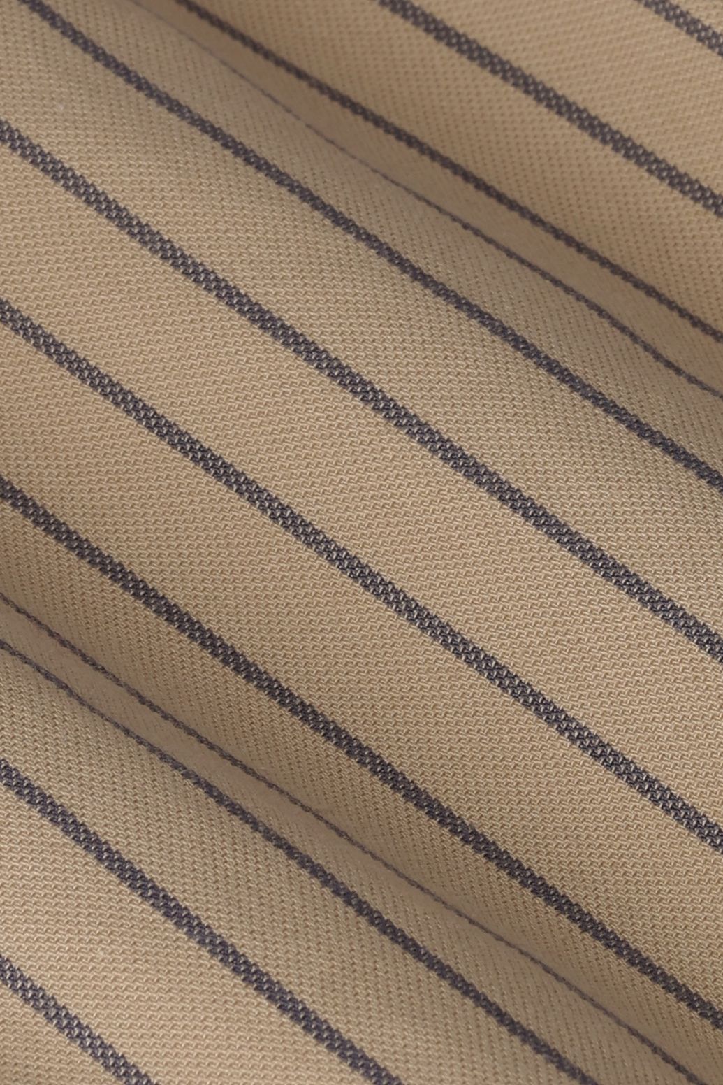 Lichtbruin gestreepte pull on broek