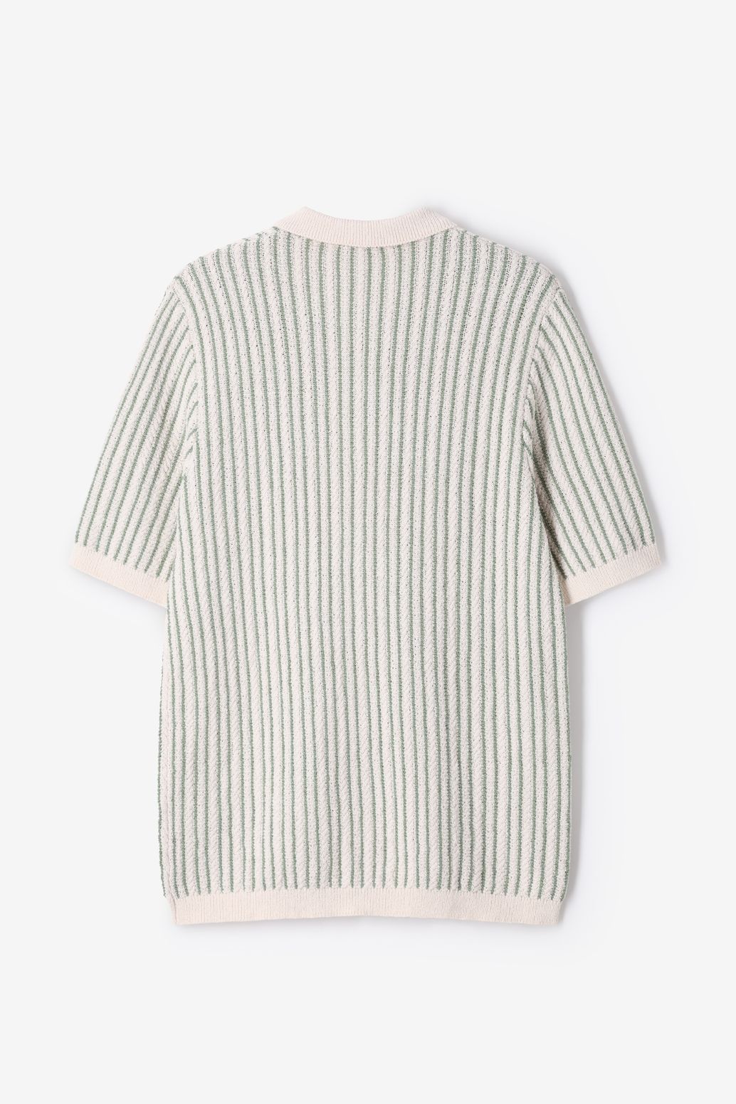 Groen gestreept vest