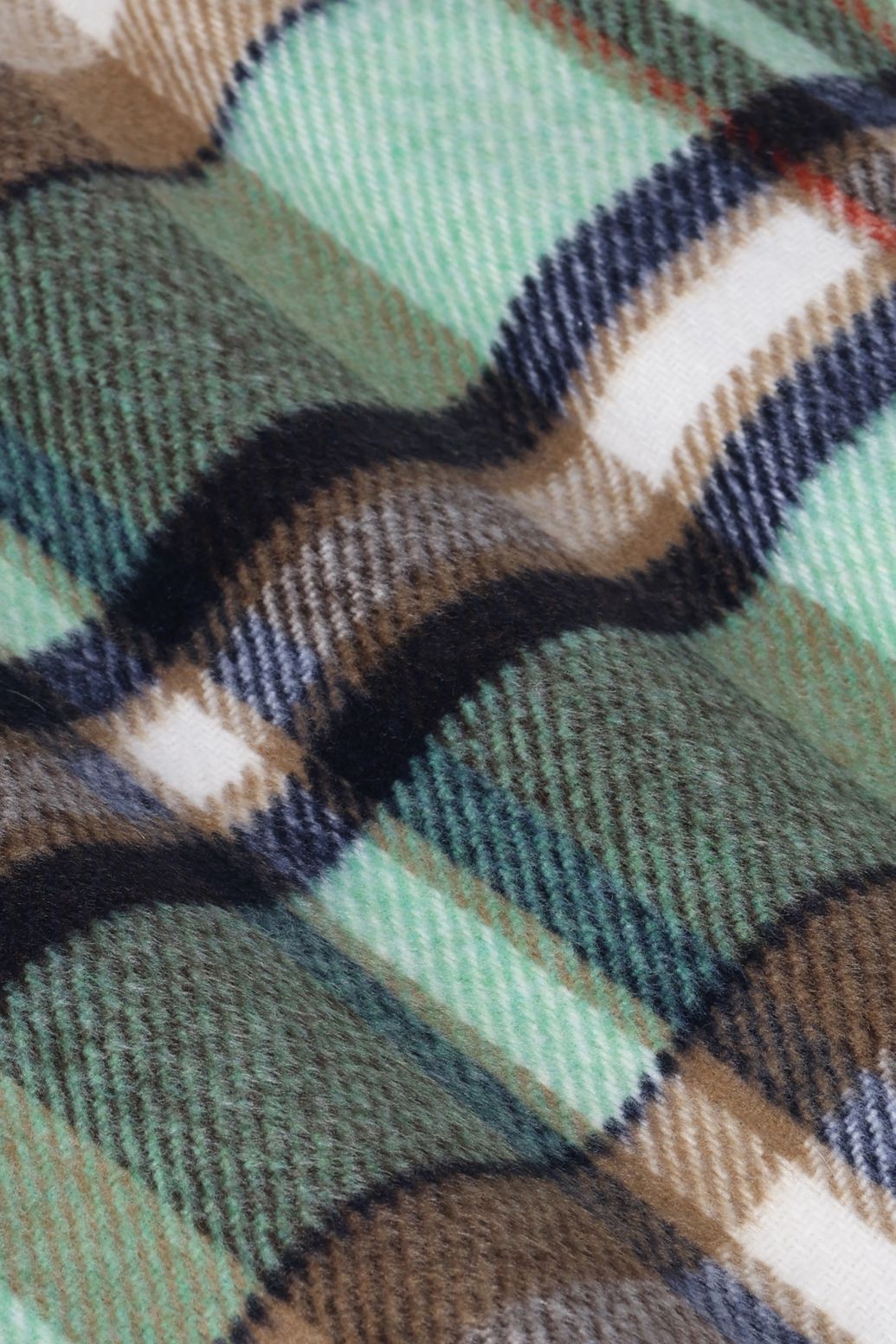 Veste à carreaux - vert