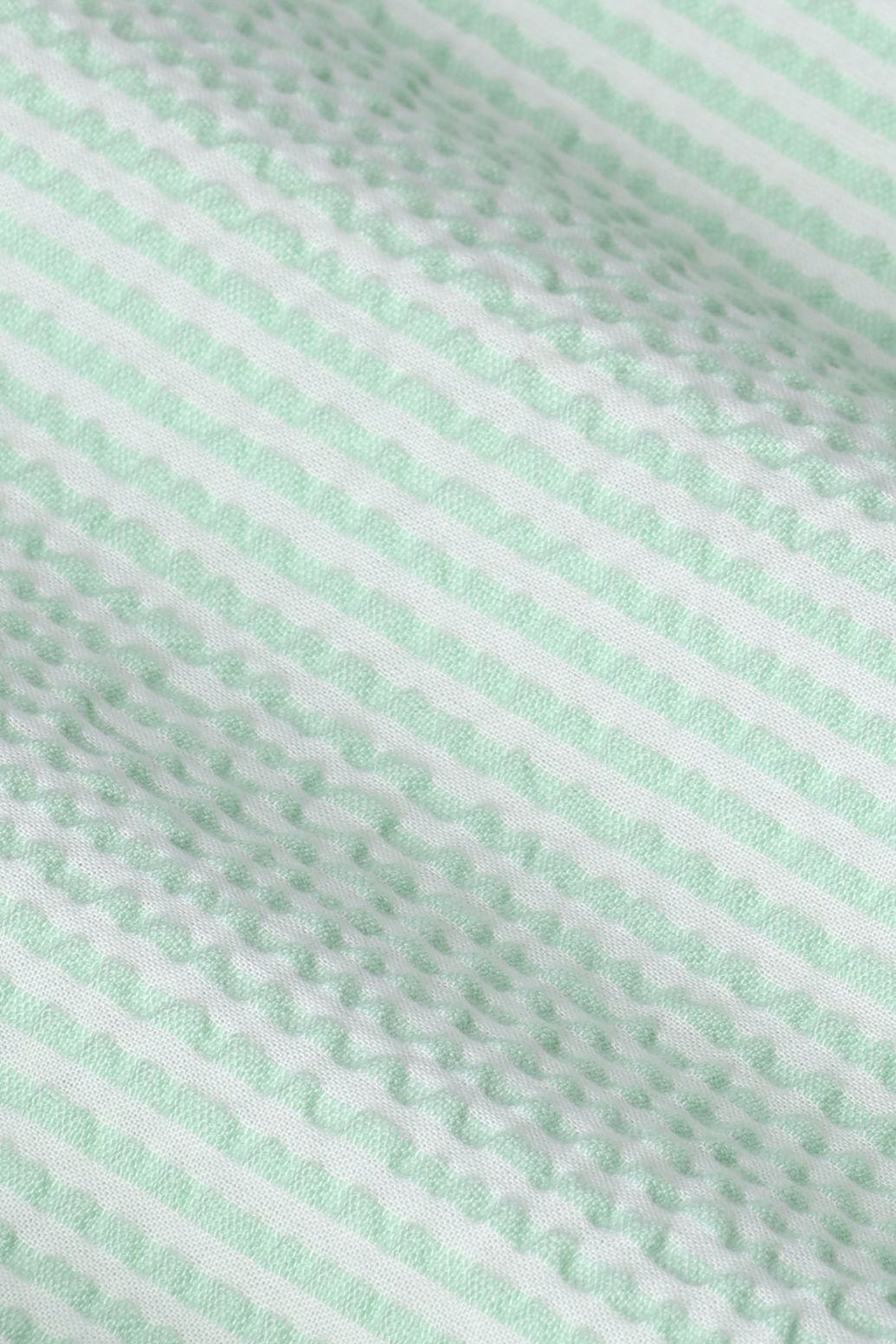 Gestreiftes Hemd - grün