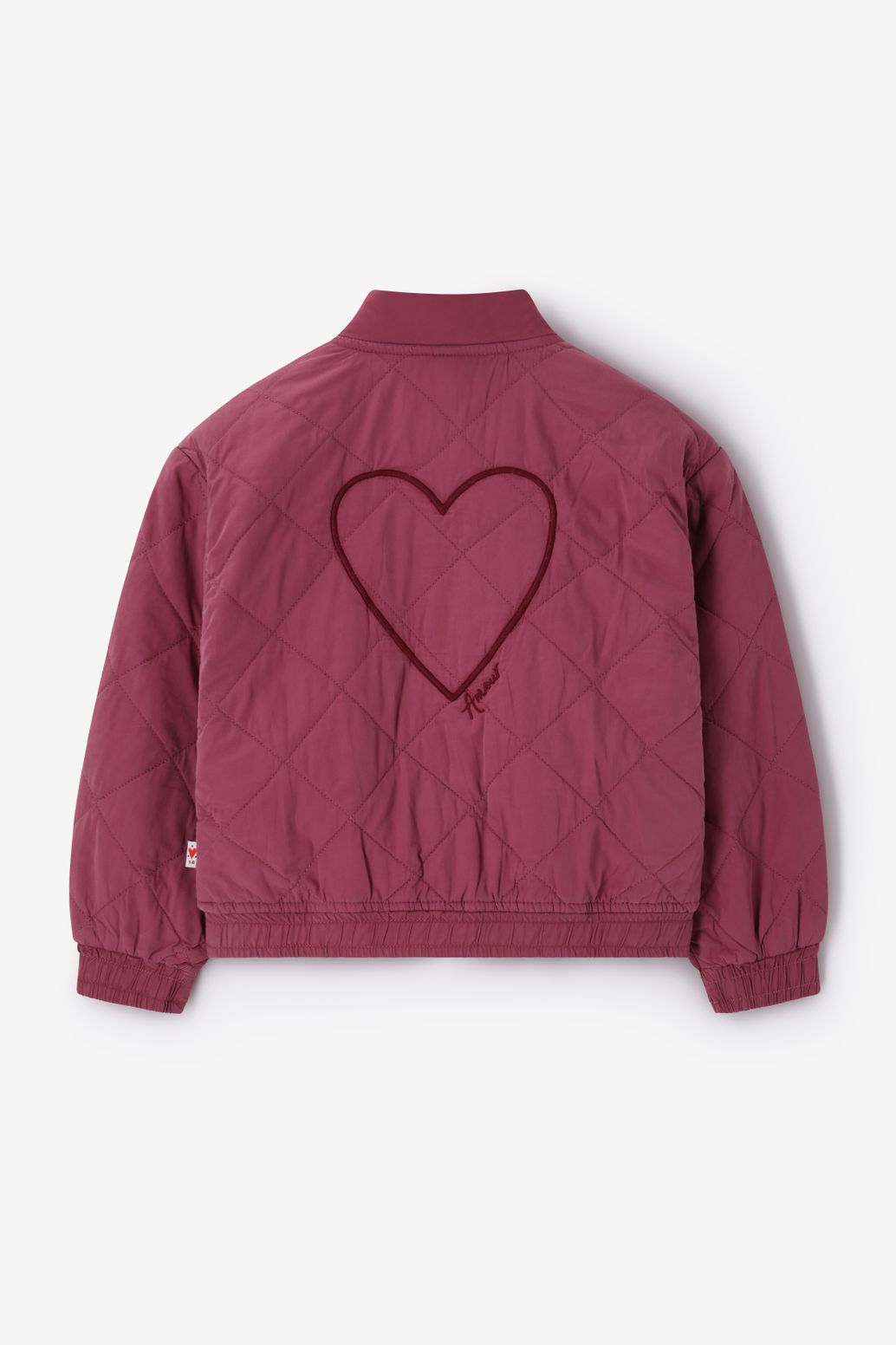 Veste matelassée - rose foncé