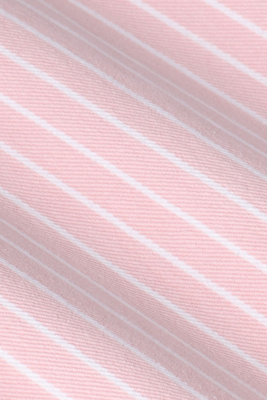 Weite gestreifte Jeans - rosa