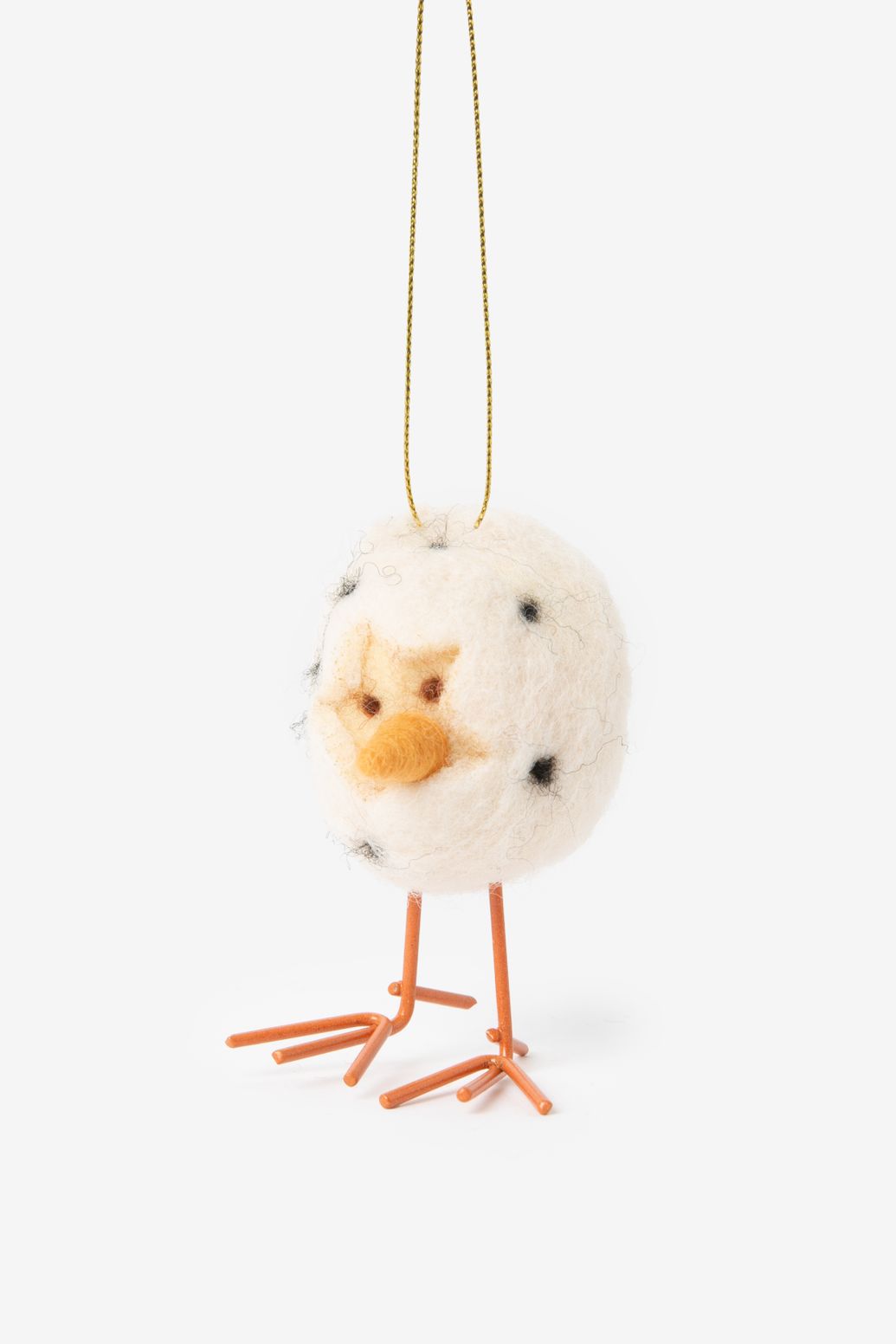 Ornement de Pâques poussin en feutre - multicolore