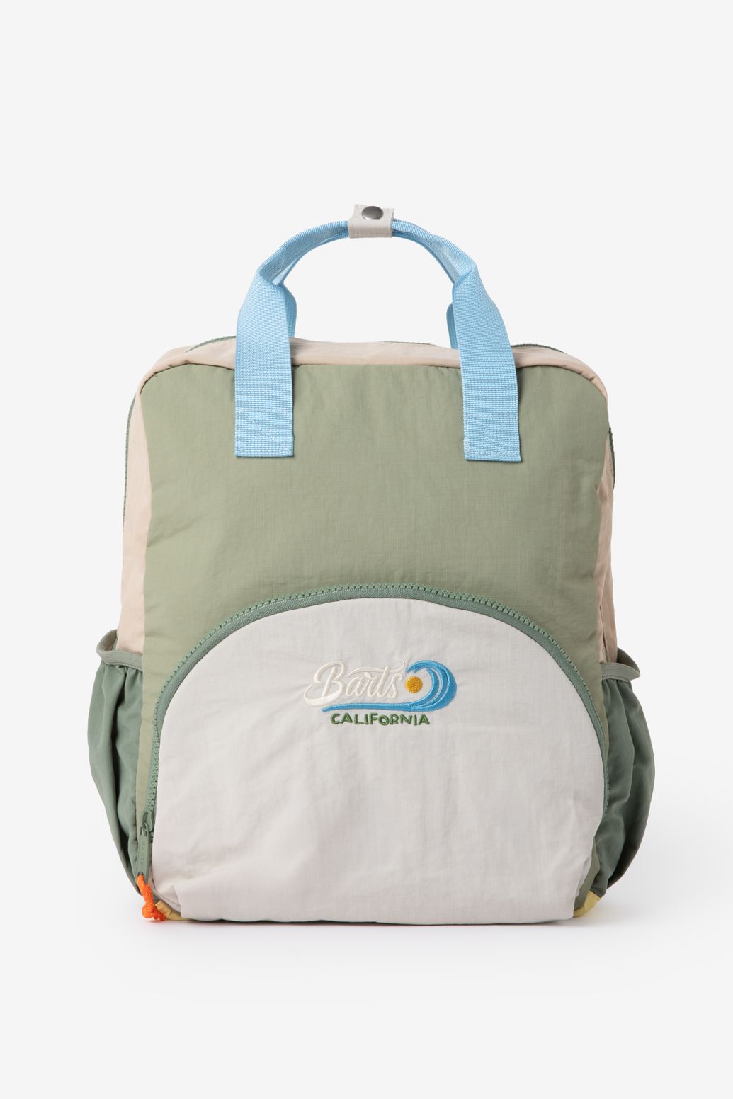 Barts groene rugzak met colourblock