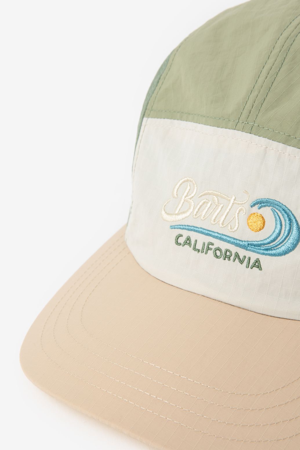 Barts groene colourblock pet