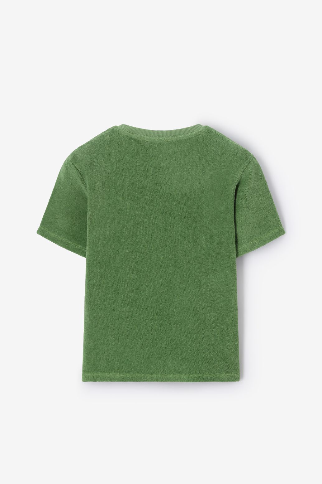 T-shirt en tissu éponge - vert