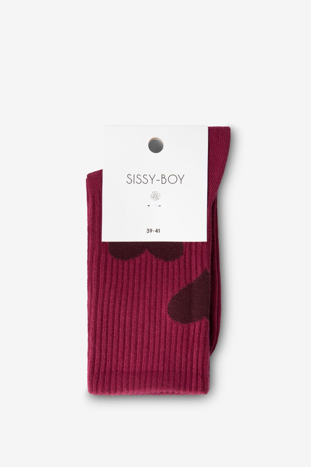 Rode sokken met hartjes van Sissy-Boy