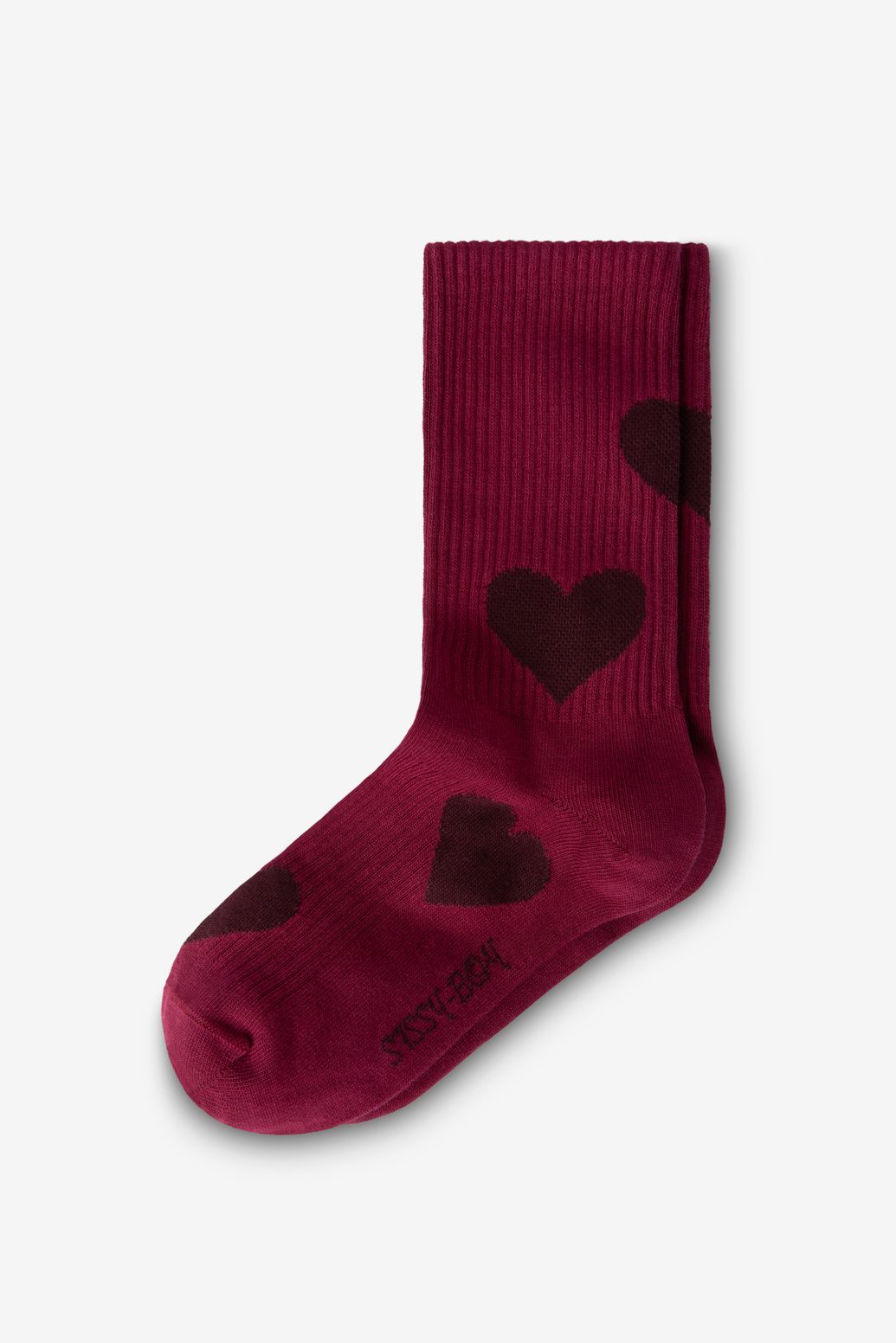 Rode sokken met hartjes van Sissy-Boy