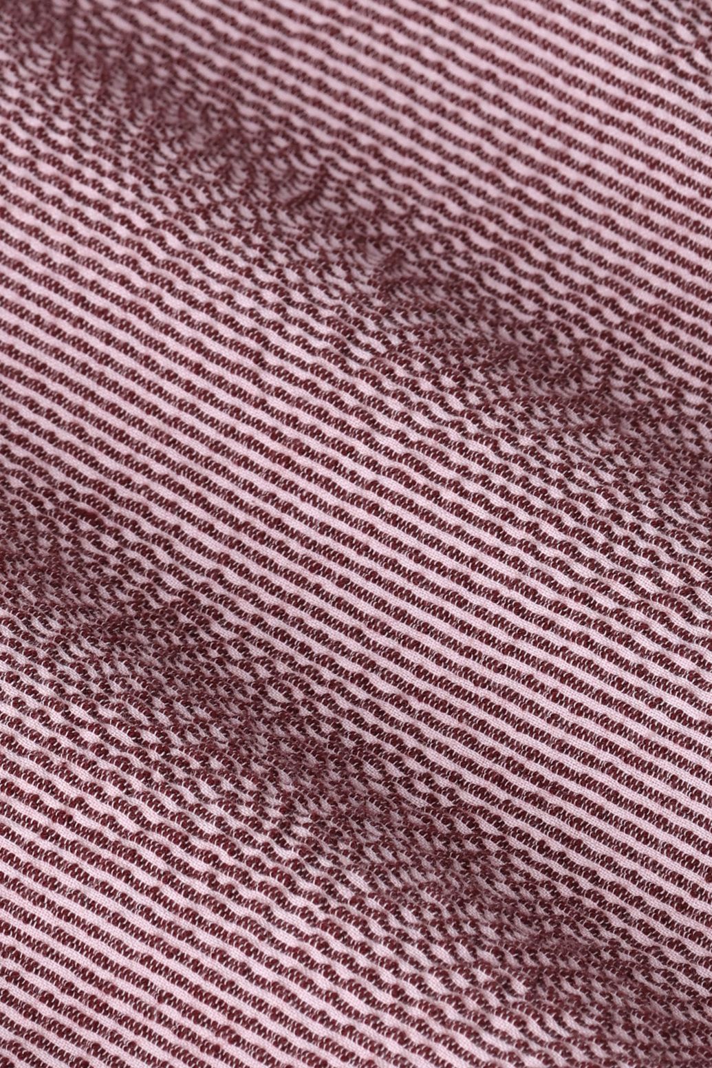 Blouse rayée - rouge foncé