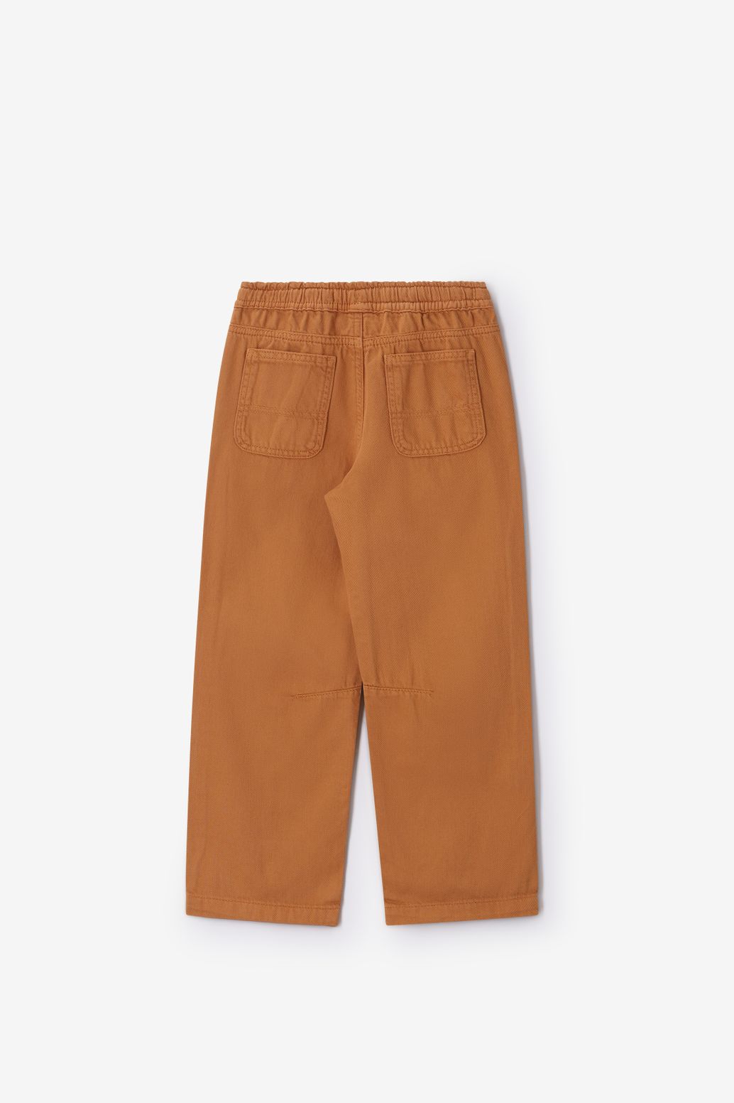 Bruine pull on broek