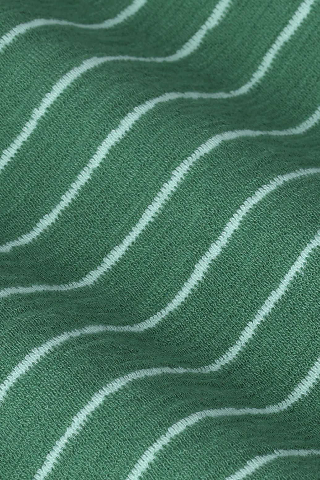 Donkergroene longsleeve met strepen