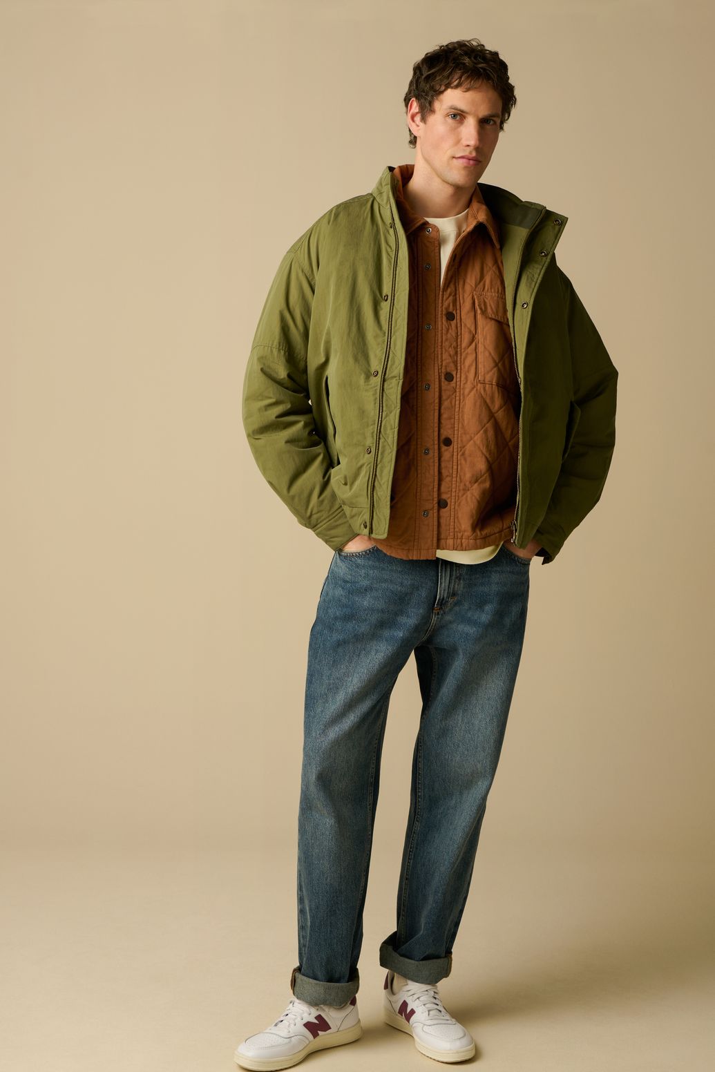 Groen bomberjack