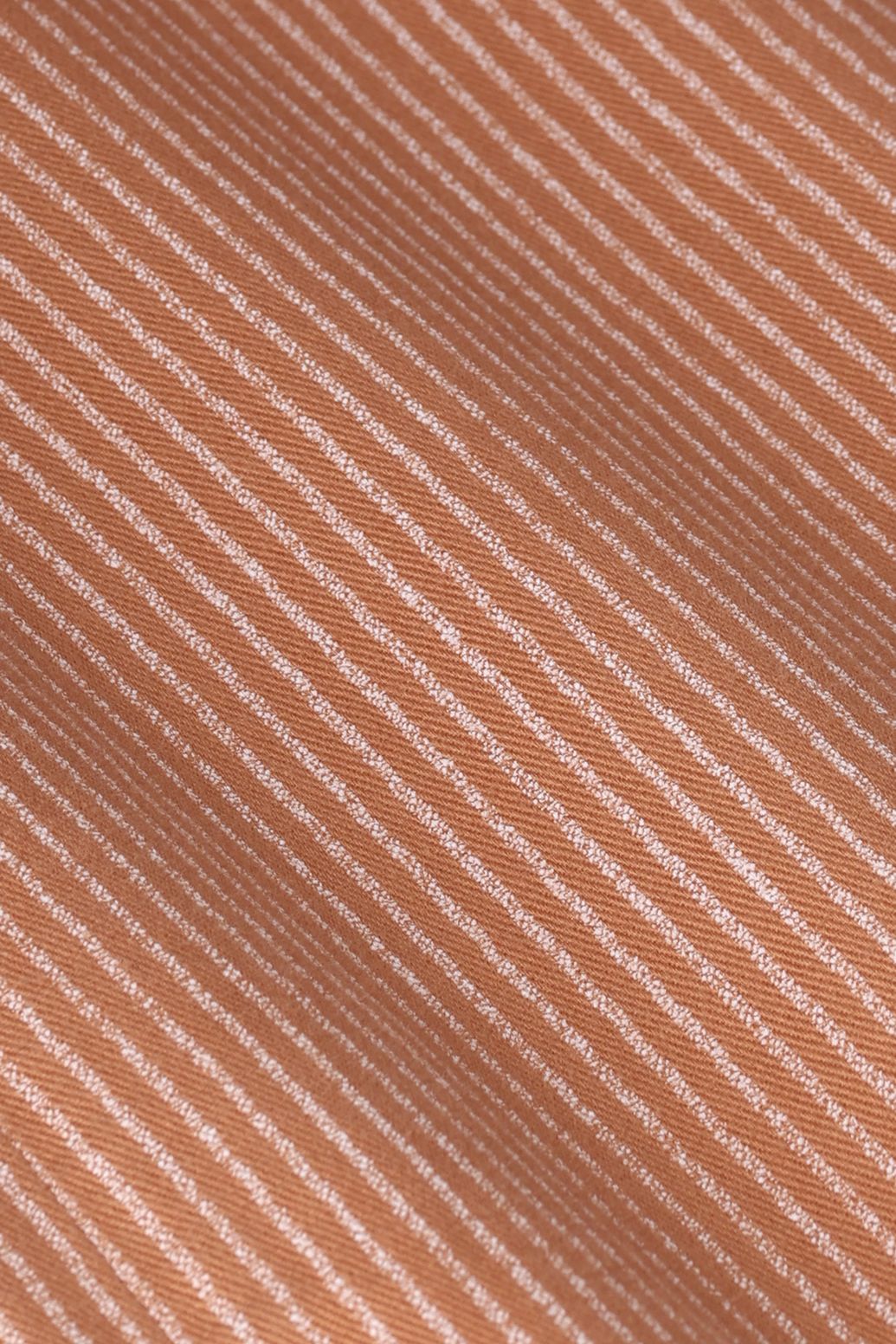 Weite High Waist Hose - braun