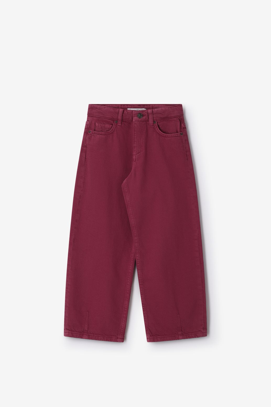 Barrel Jeans - dunkelrosa