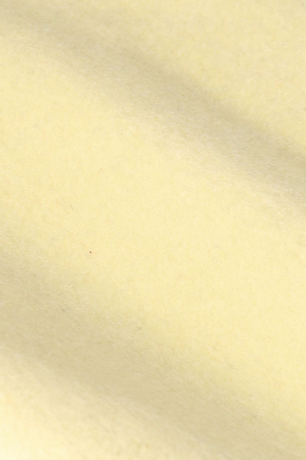 Caban en laine - jaune clair