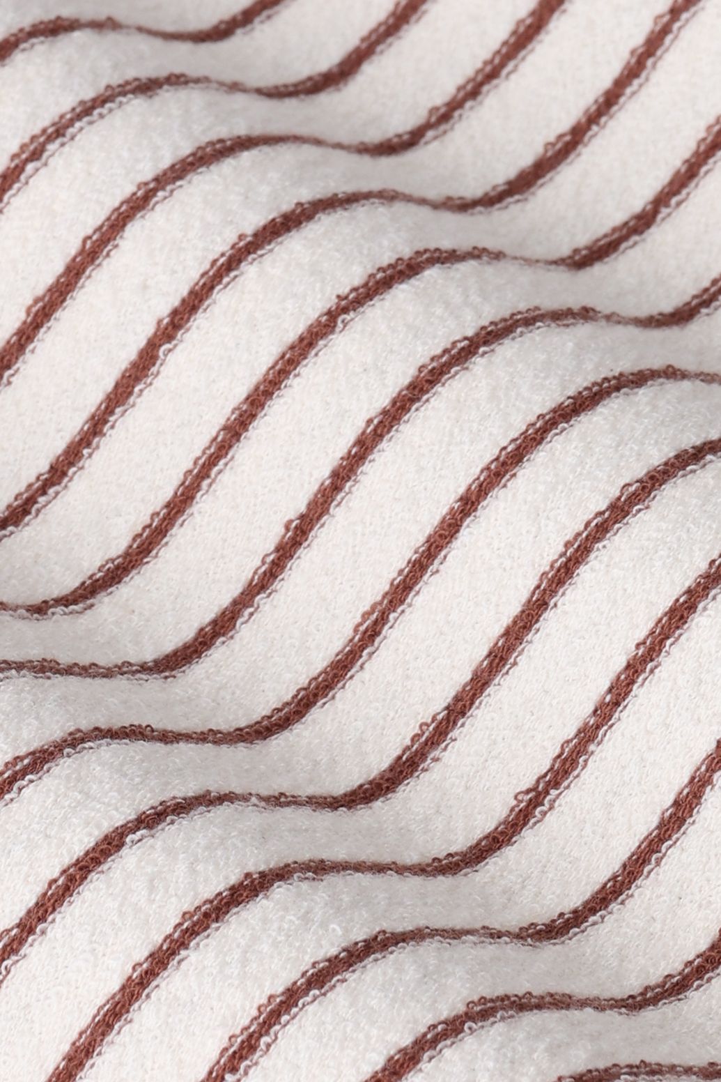 Donkerbruin gestreept t-shirt