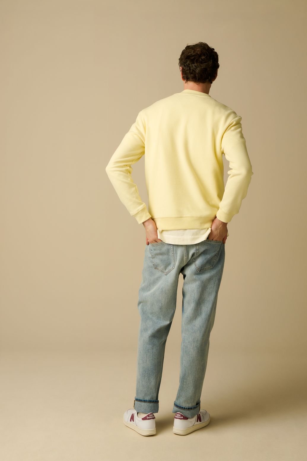 Sweat - jaune clair