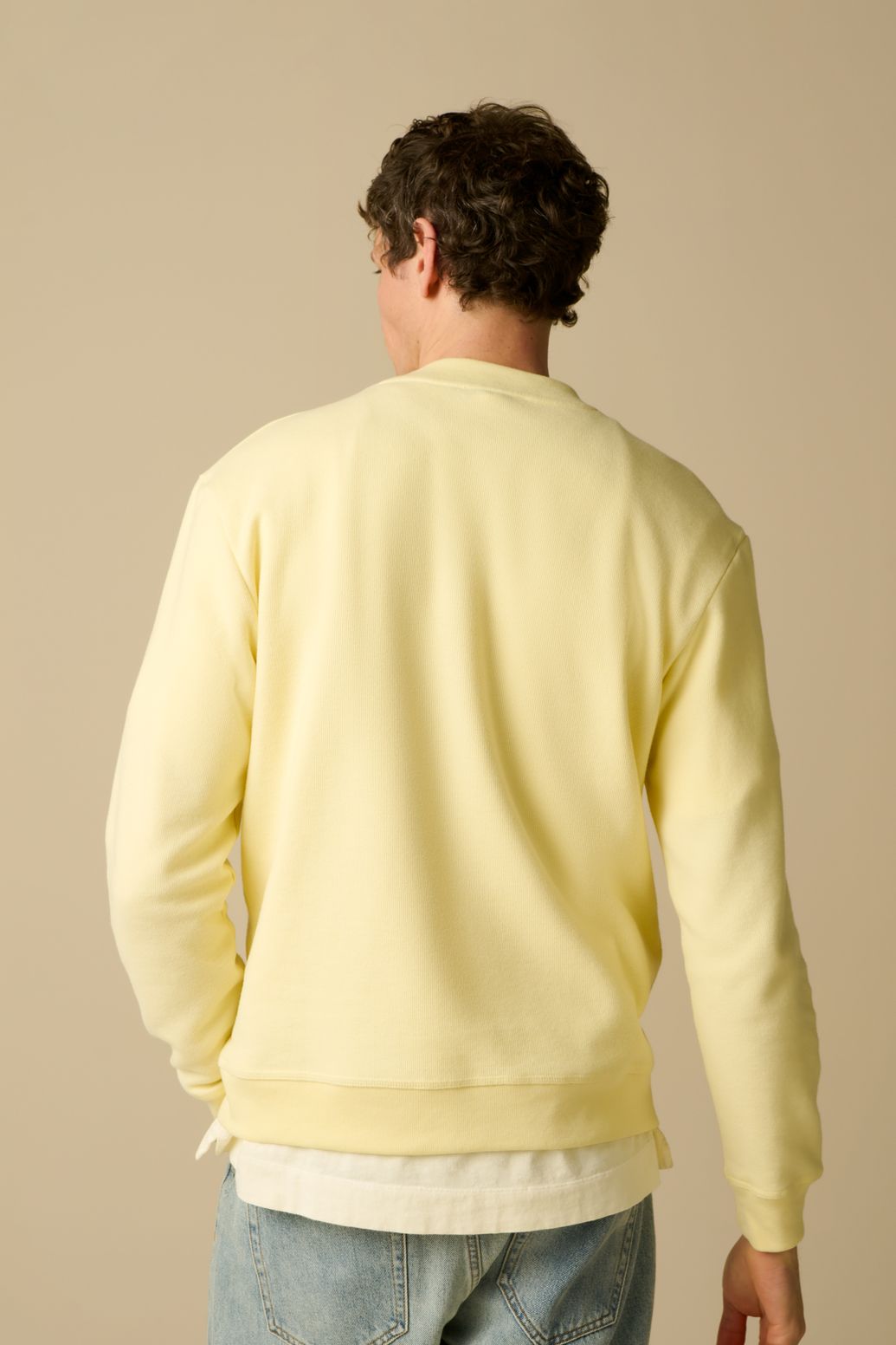 Sweat - jaune clair