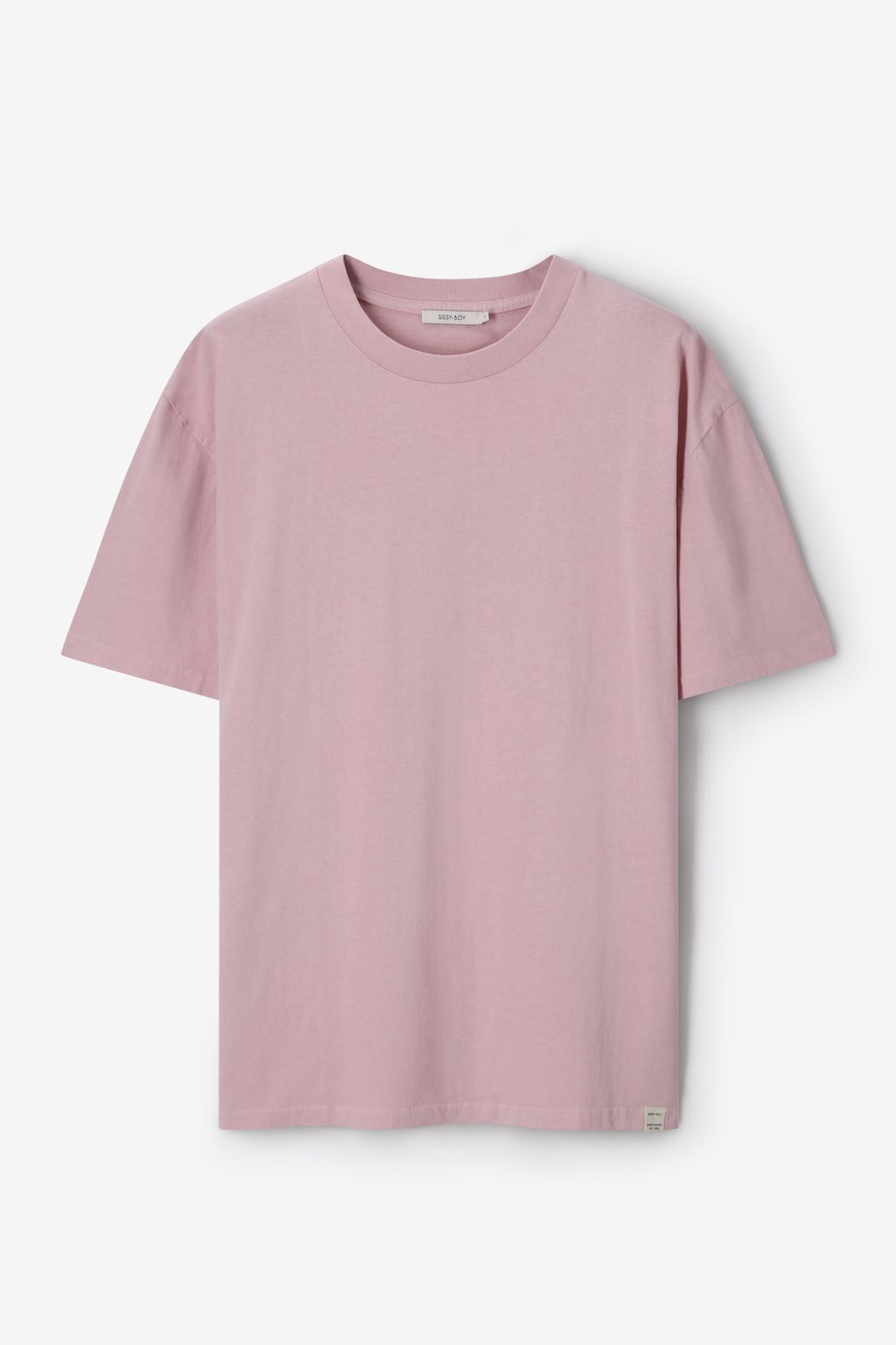 Lichtroze T-shirt met embroidery