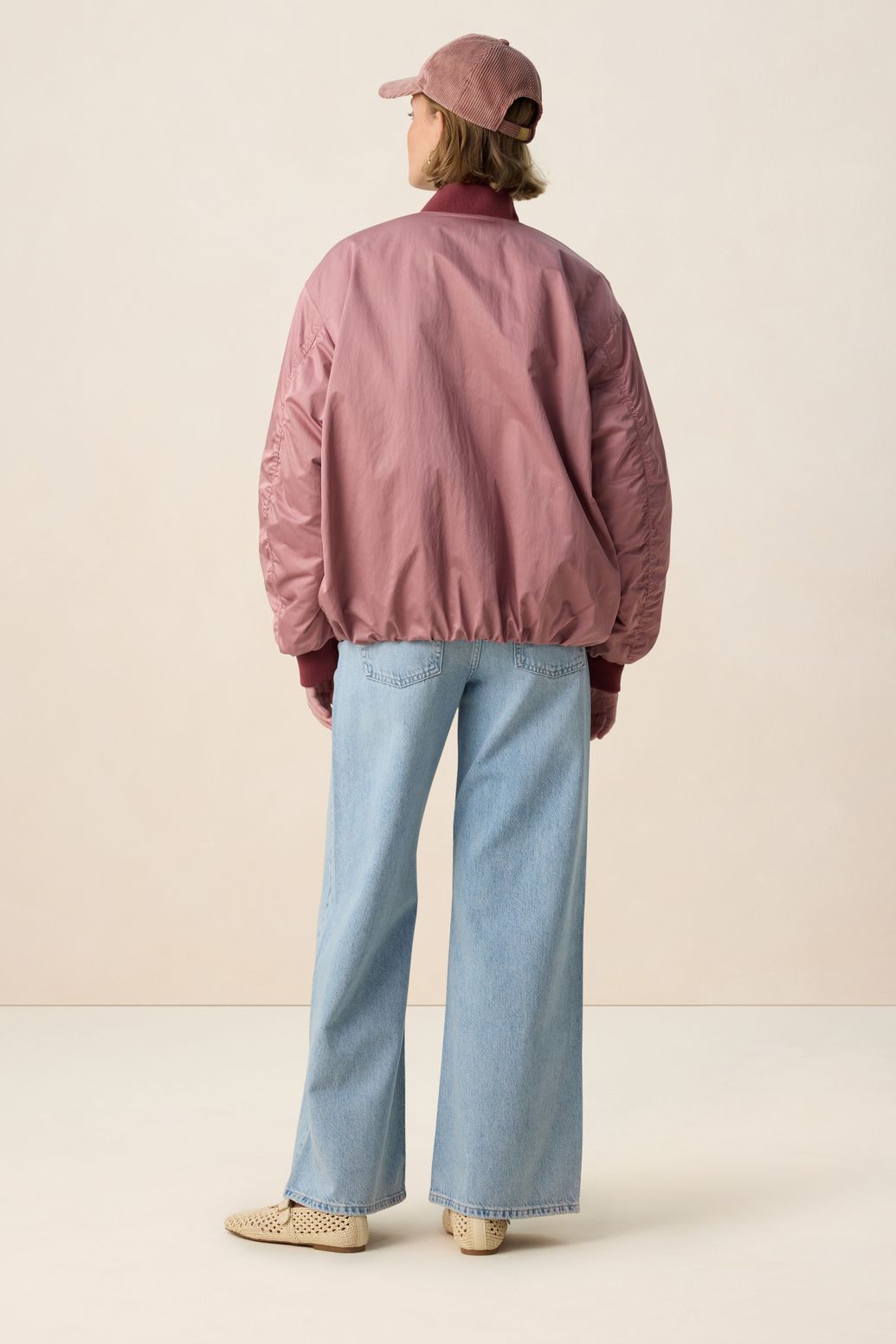 Veste bomber - rose