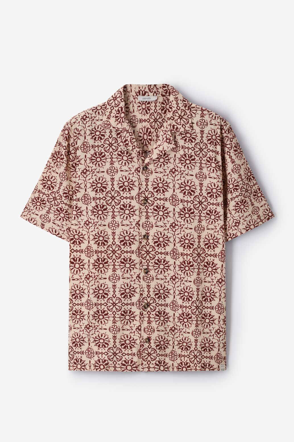 Chemise avec imprimé - beige