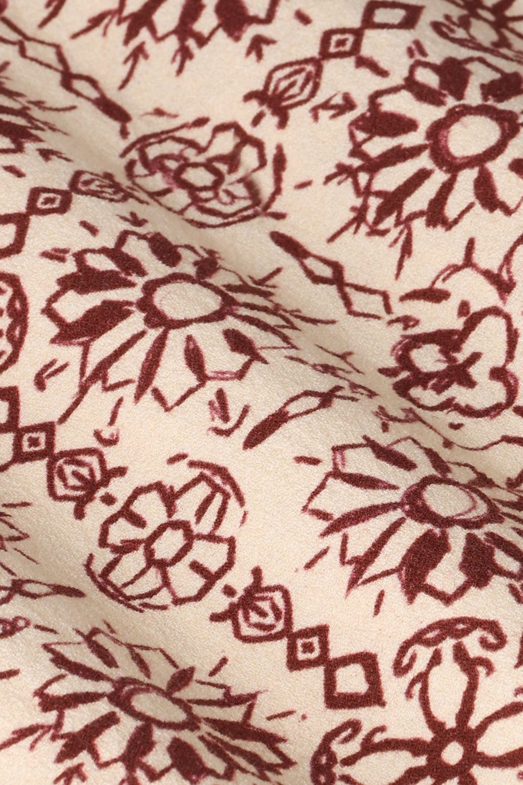 Chemise avec imprimé - beige