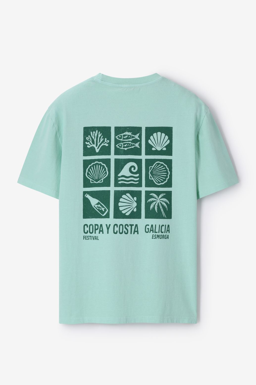 T-shirt avec illustration - vert