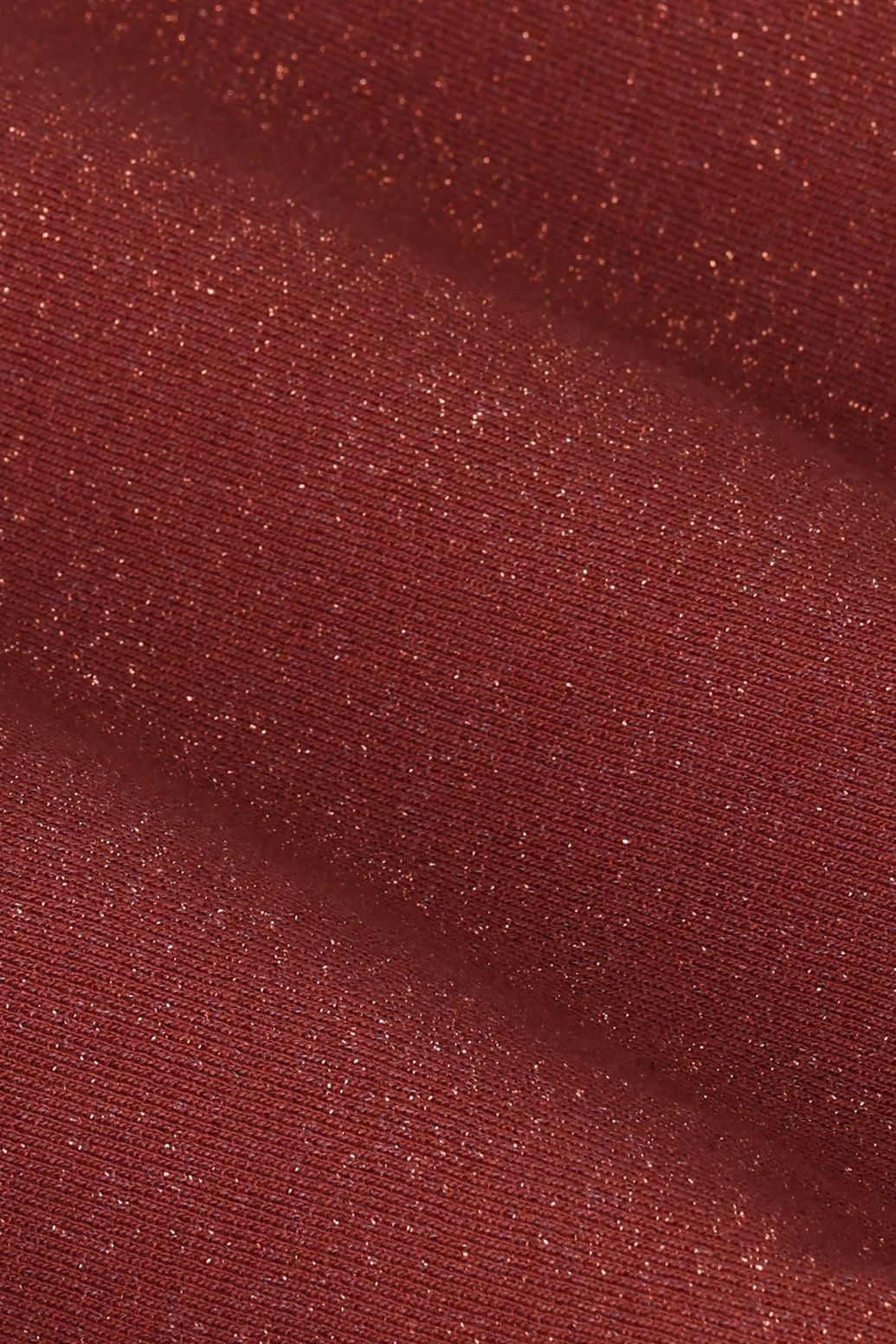 Sweat avec lurex - rouge foncé