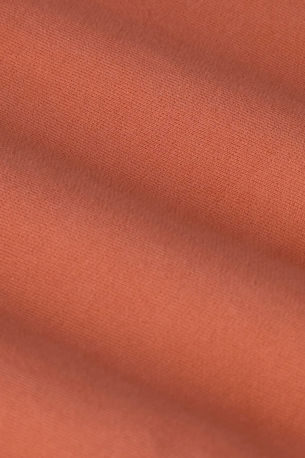 Sweat col V - marron foncé