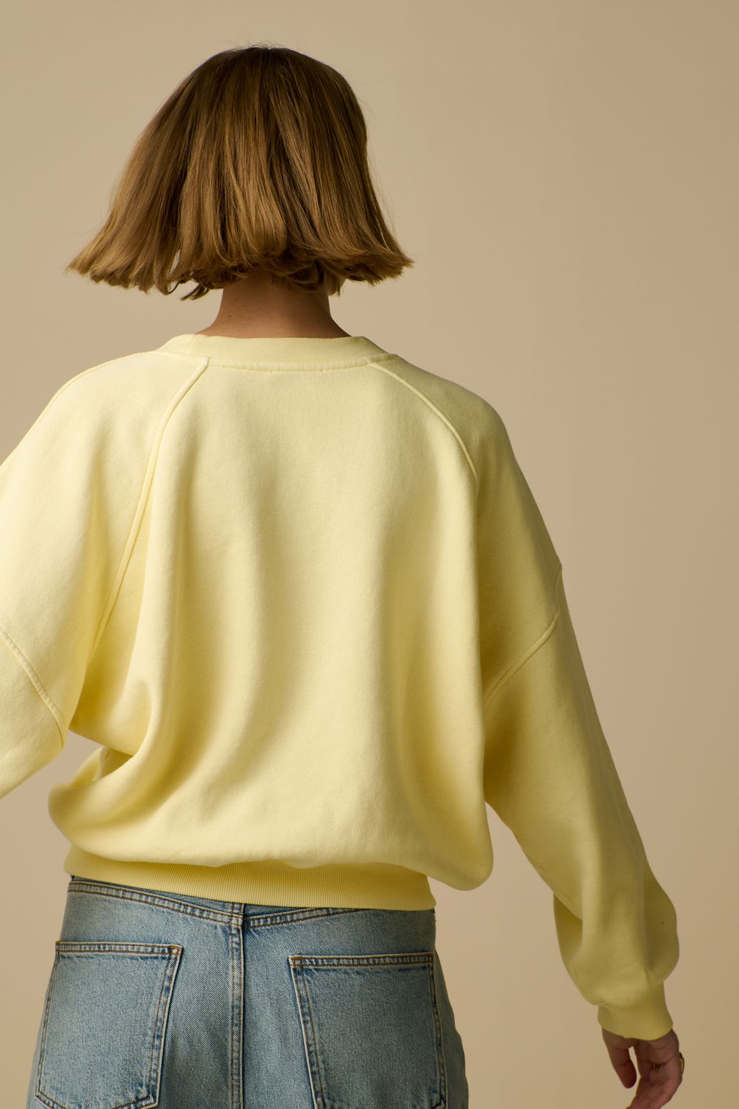 Sweater - hellgelb