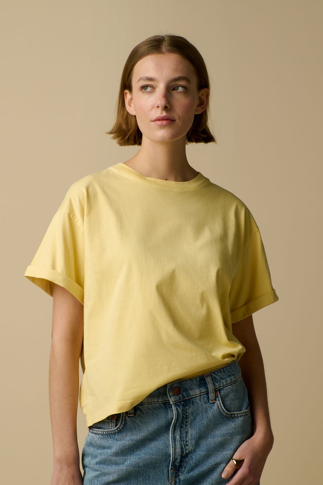 T-shirt - jaune