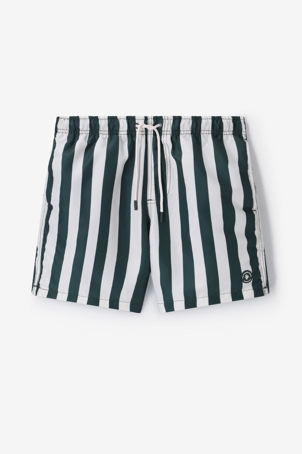 Shiwi gestreifte Badehose - dunkelgrün