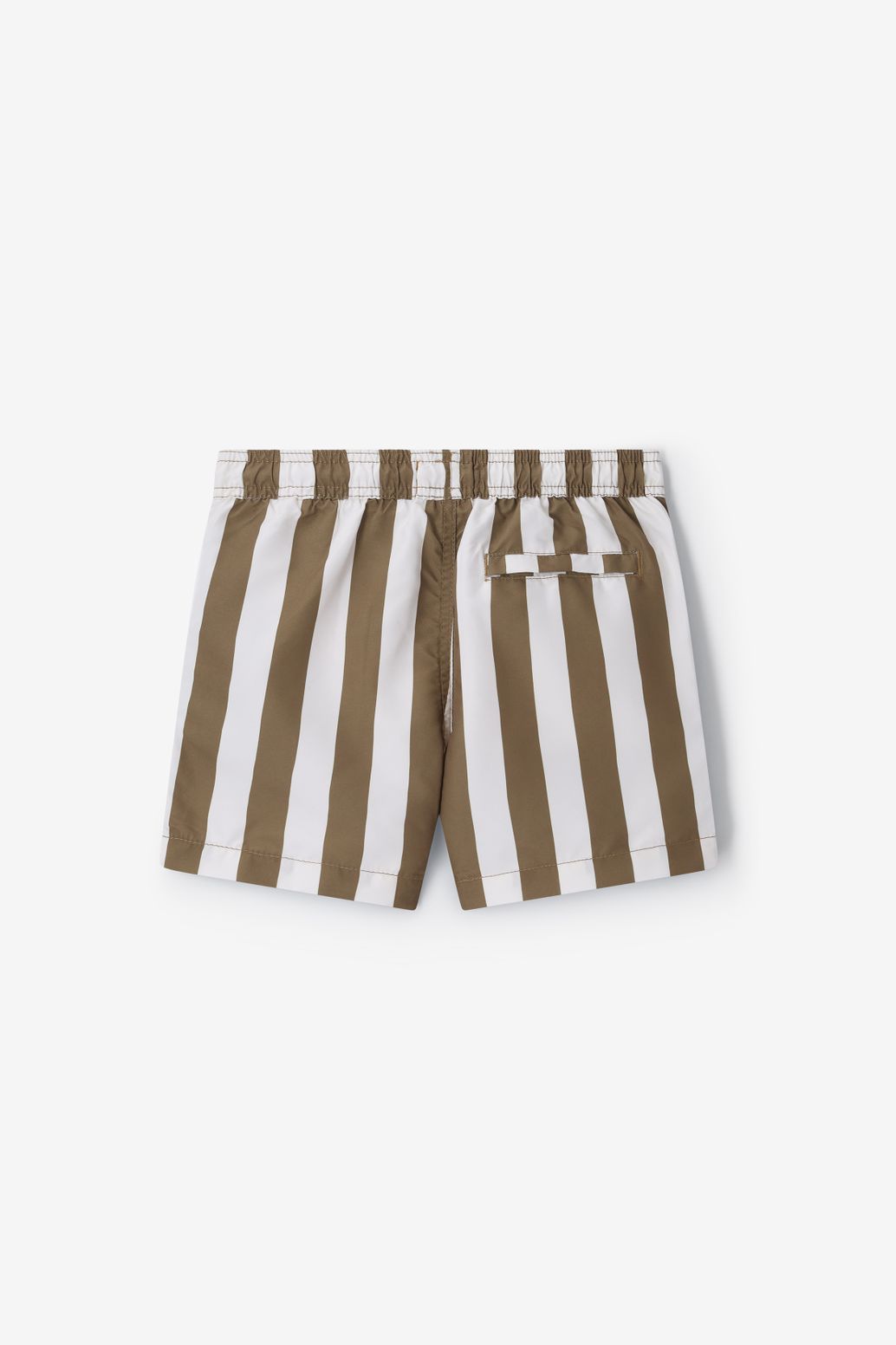 Shiwi gestreifte Badehose - braun