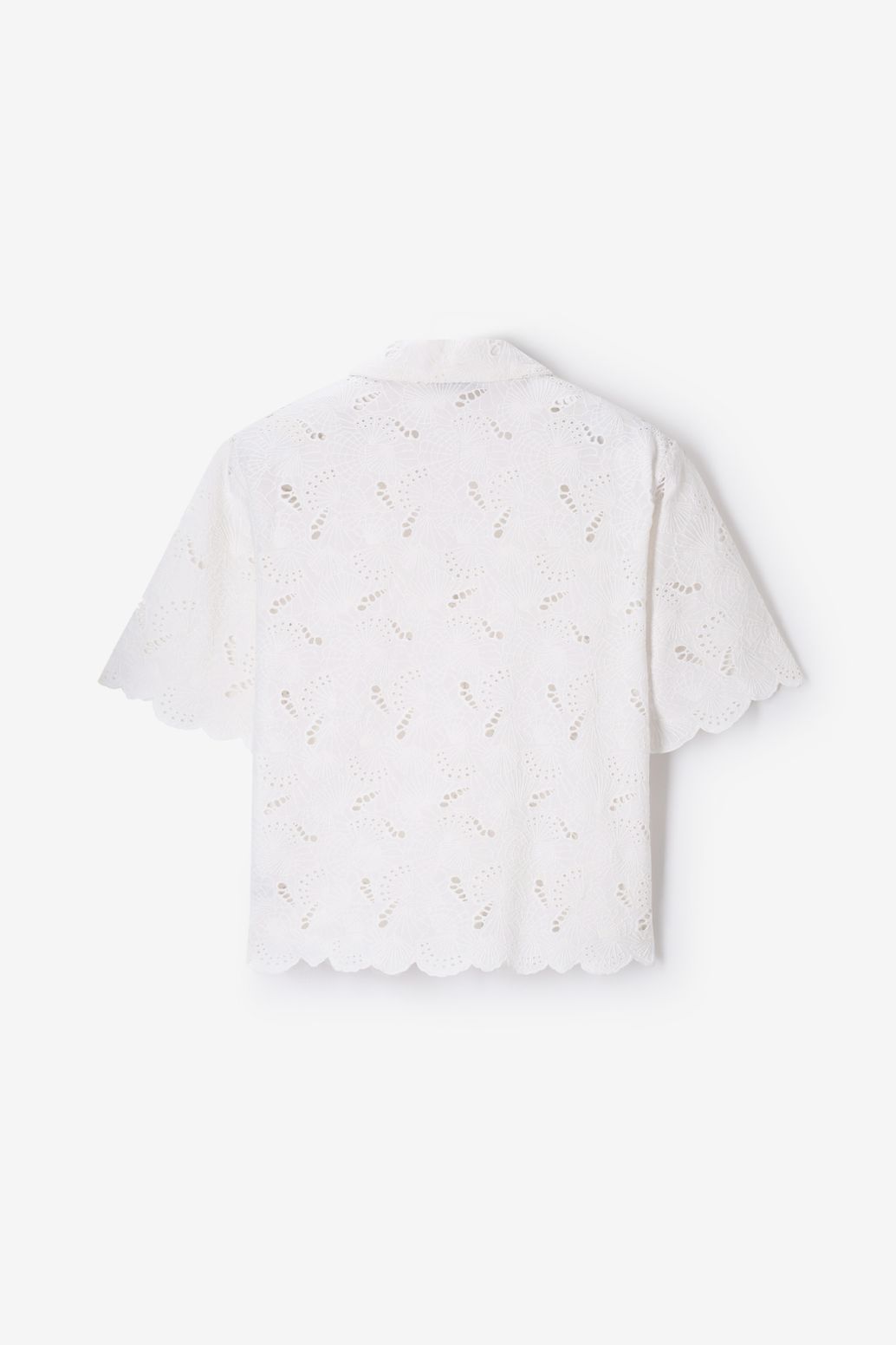 Blouse avec broderie - blanc