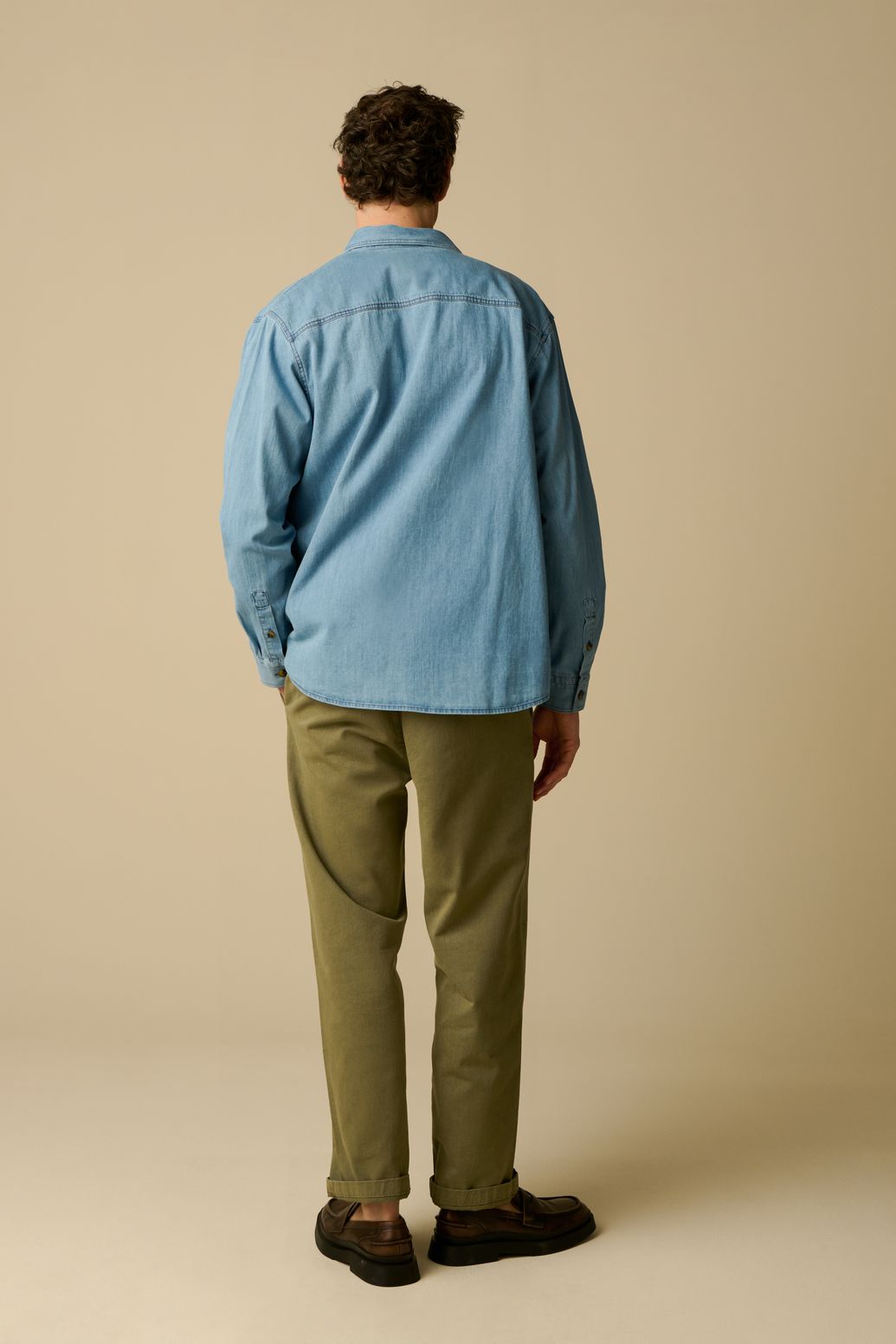 Chemise en jean - bleu clair