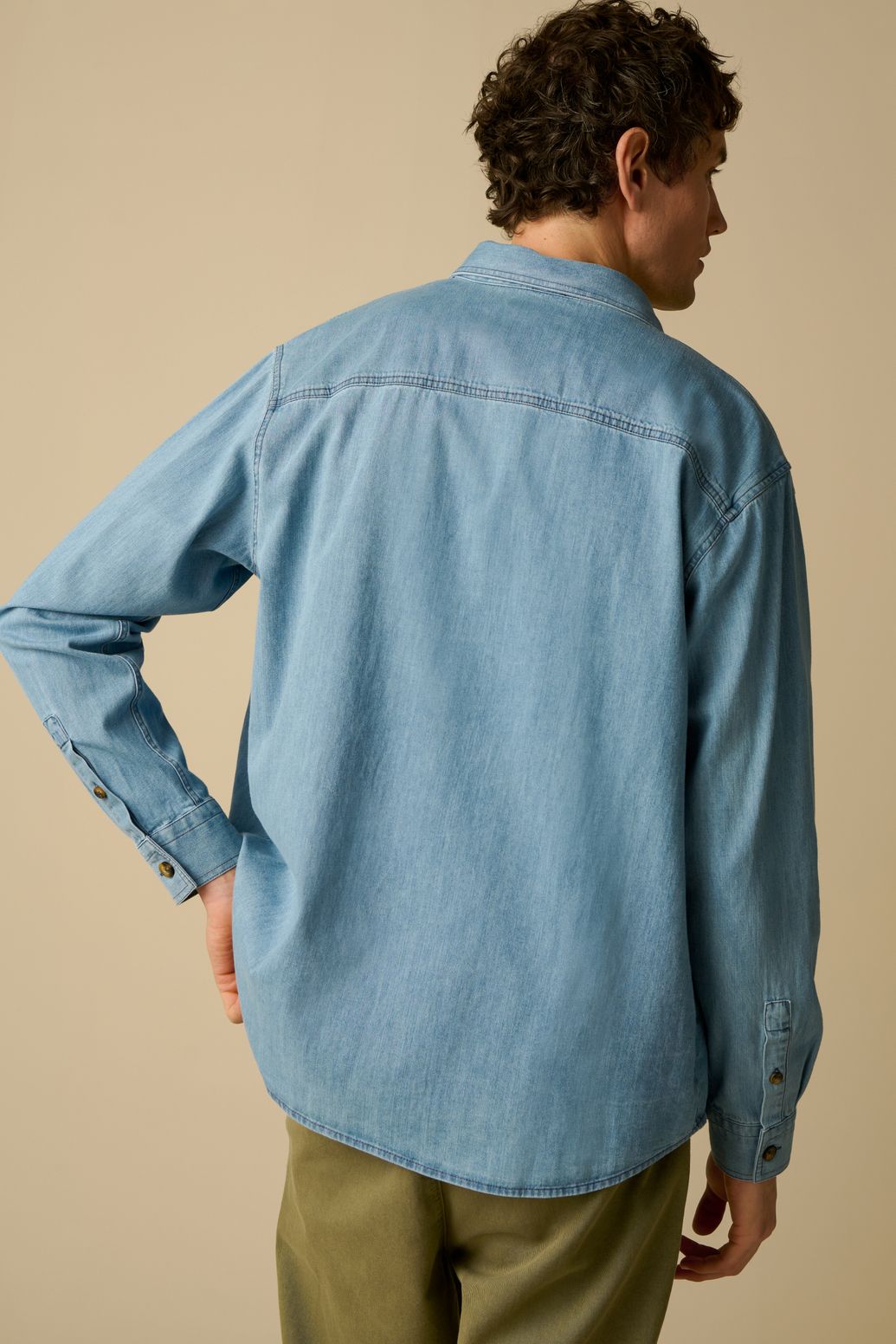 Chemise en jean - bleu clair