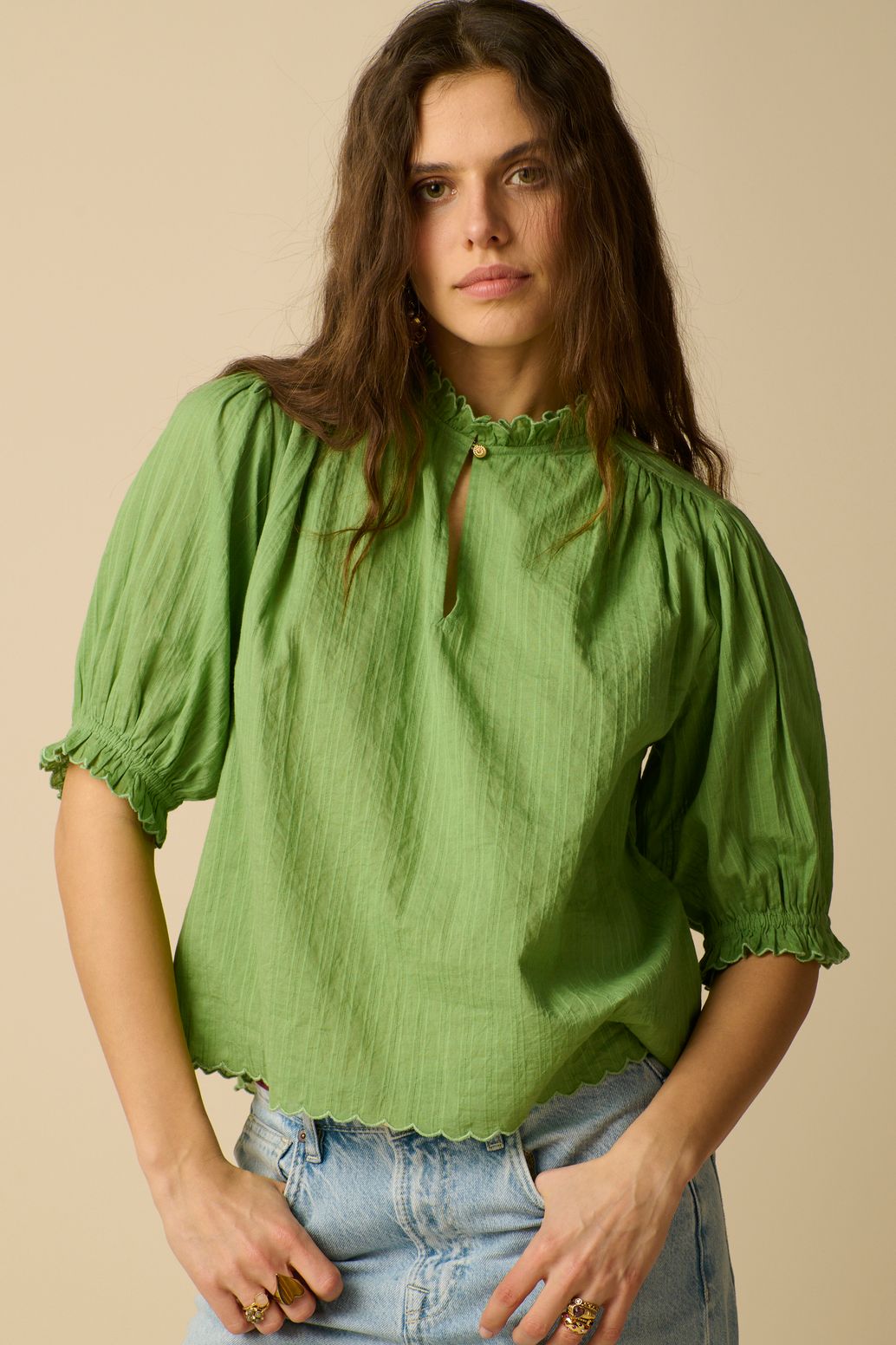 Blouse - vert