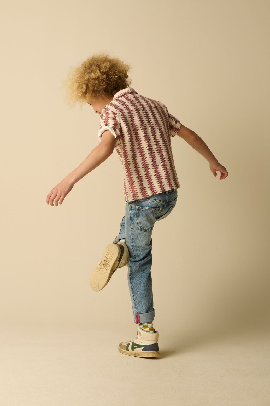 Häkel-Shirt - dunkelrot